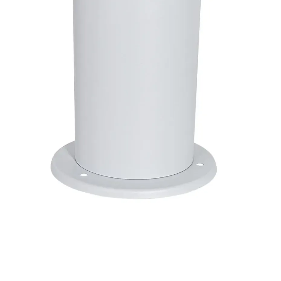 Qazqa staande buitenlampen odense wit e27