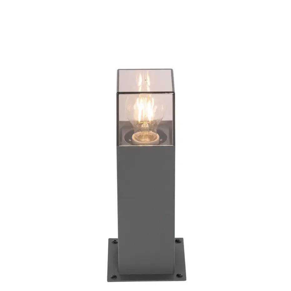 Qazqa staande buitenlampen denmark grijs e27