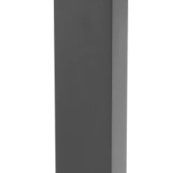 Qazqa staande buitenlampen malios bruin e27