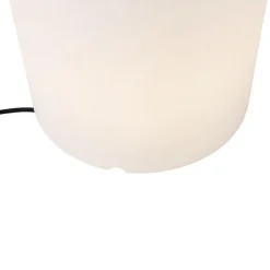 Qazqa staande buitenlampen verano wit e27