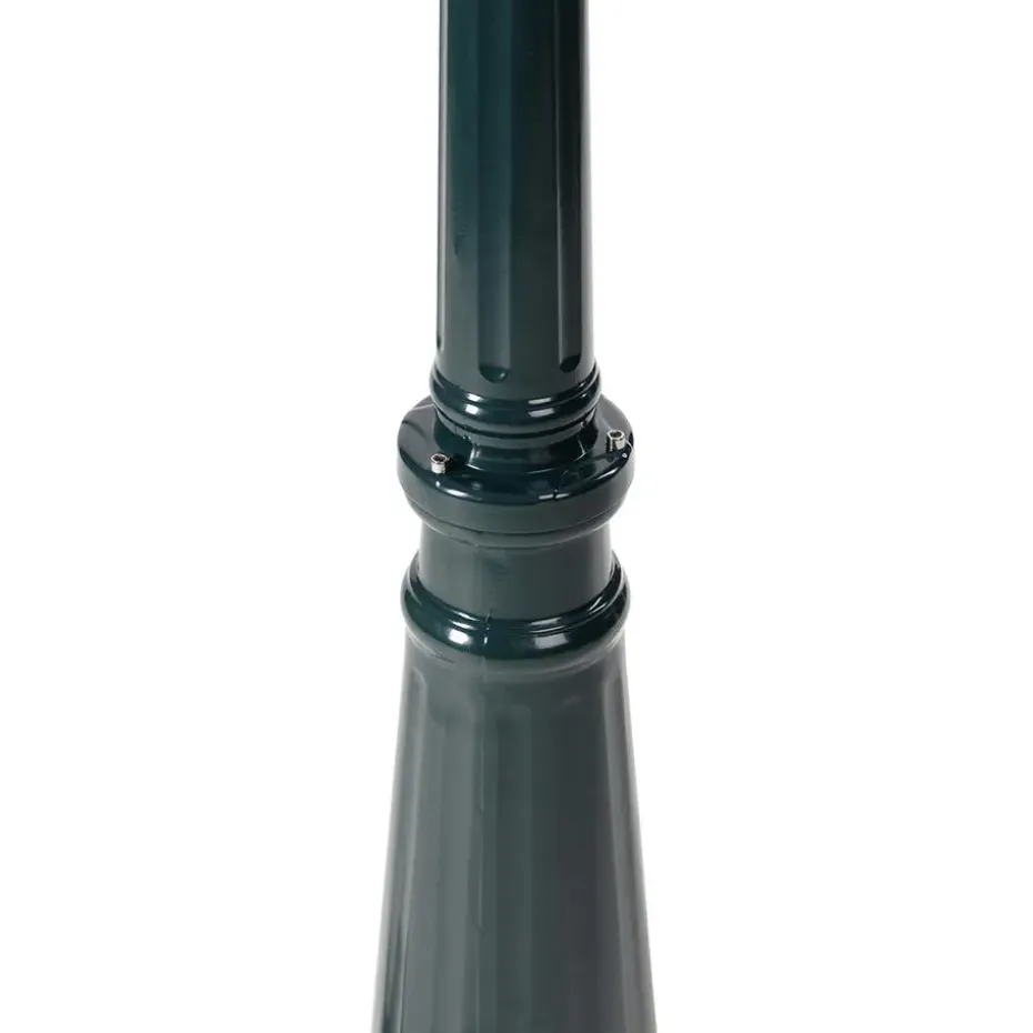 Qazqa staande buitenlampen new orleans groen e27