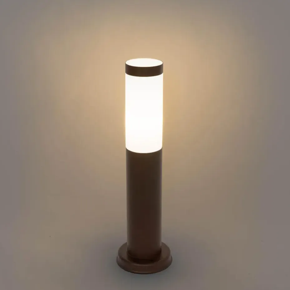Qazqa staande buitenlampen rox bronskleurig e27