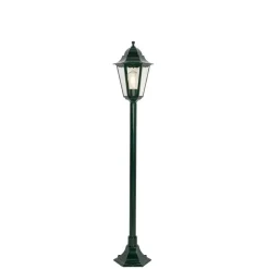 Qazqa staande buitenlampen new orleans groen e27
