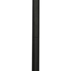 Qazqa staande buitenlampen virginia zwart e27