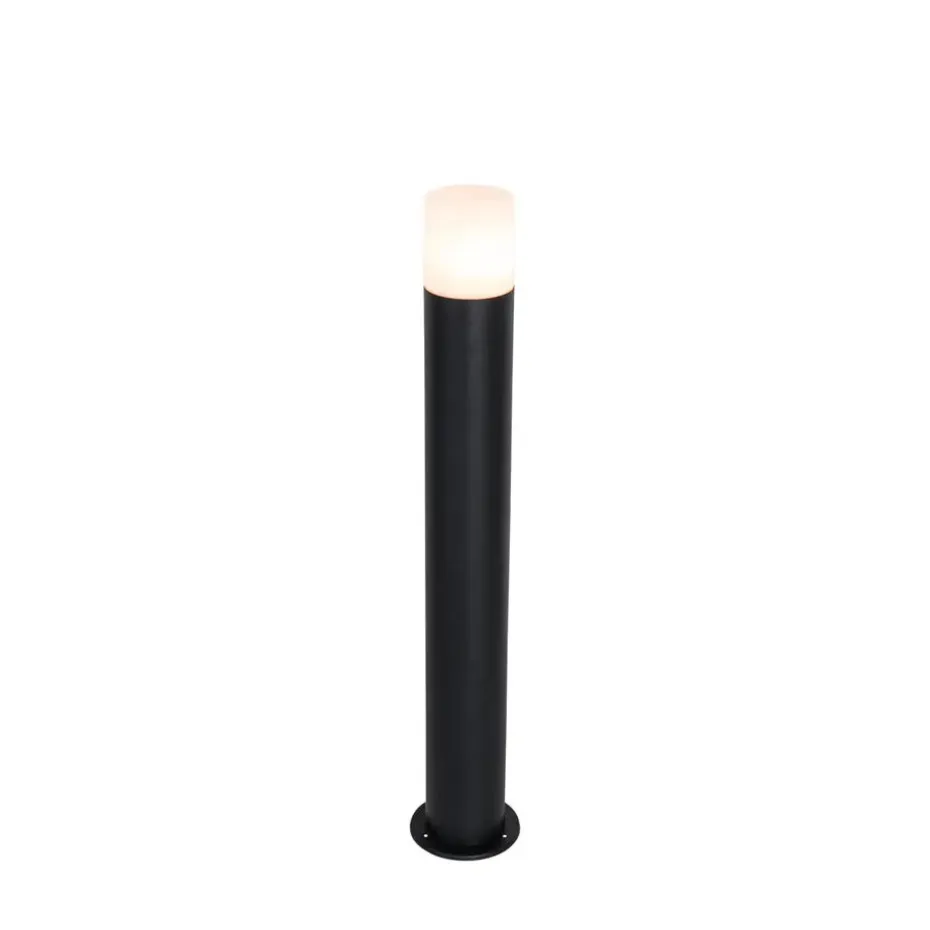 Qazqa staande buitenlampen odense zwart e27