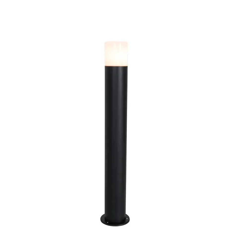 Qazqa staande buitenlampen odense zwart e27