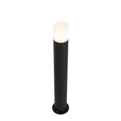 Qazqa staande buitenlampen odense zwart e27
