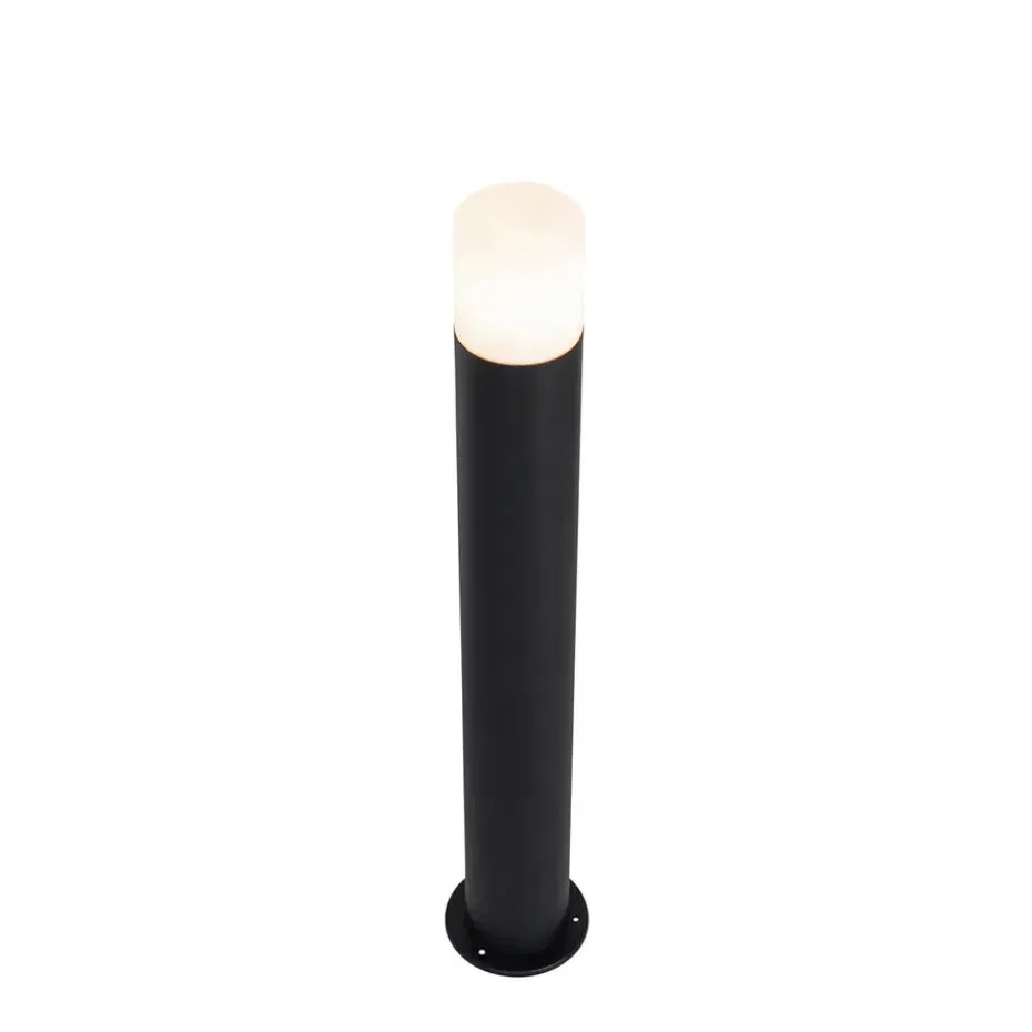 Qazqa staande buitenlampen odense zwart e27