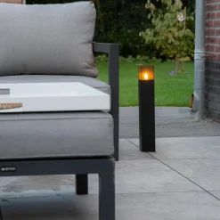 Qazqa staande buitenlampen denmark zwart e27