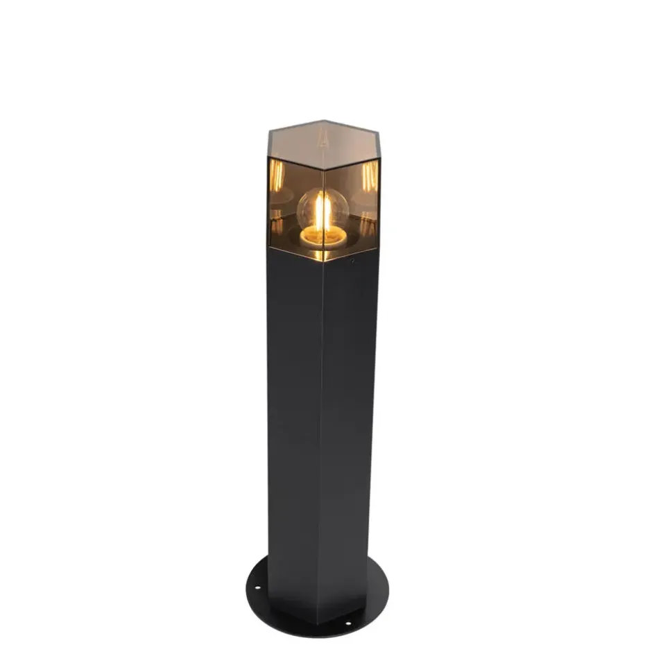 Qazqa staande buitenlampen denmark zwart e27
