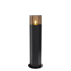 Qazqa staande buitenlampen denmark zwart e27