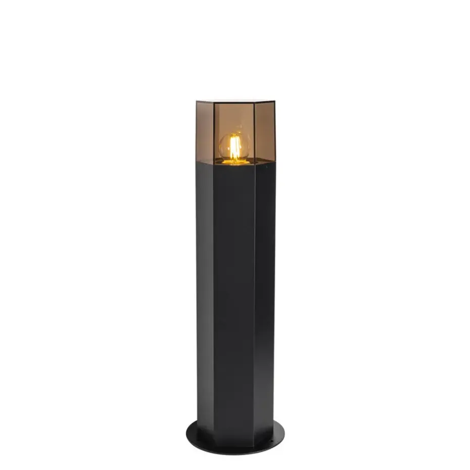 Qazqa staande buitenlampen denmark zwart e27