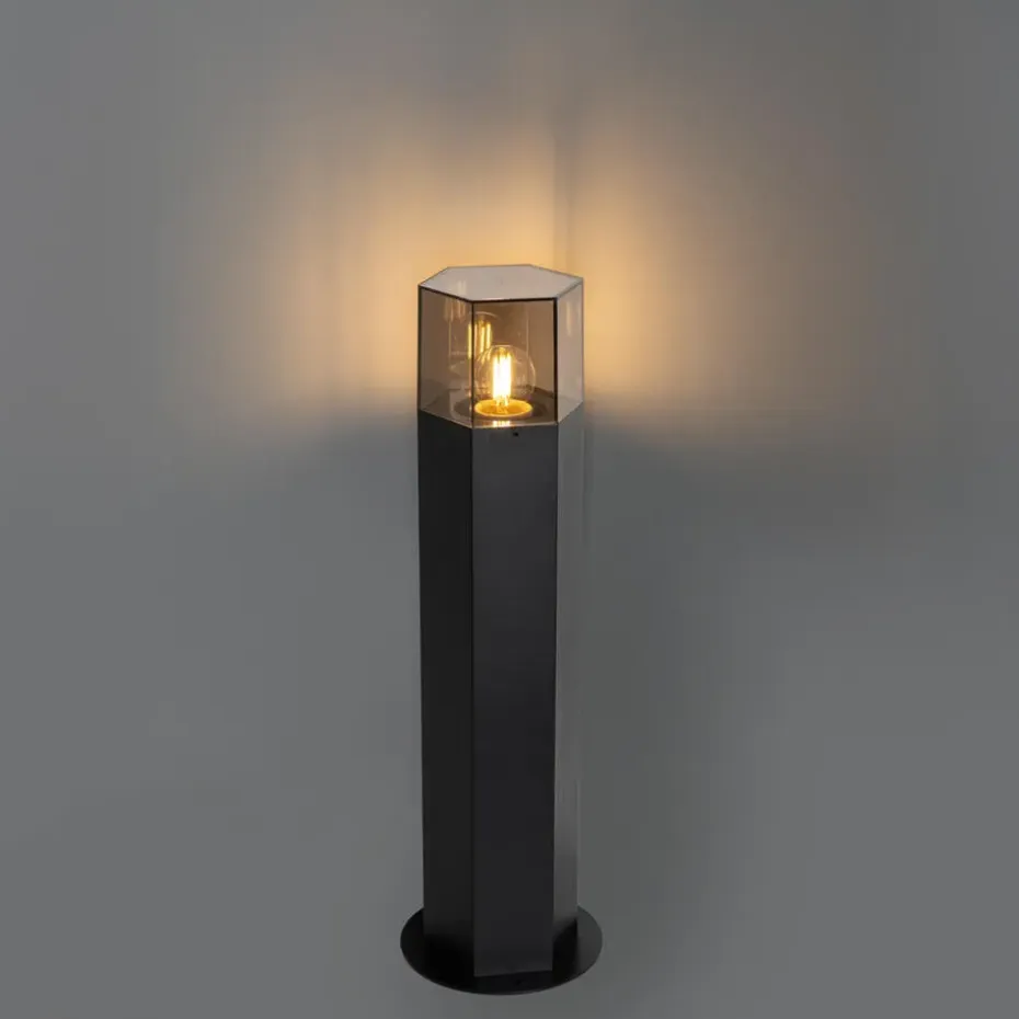 Qazqa staande buitenlampen denmark zwart e27