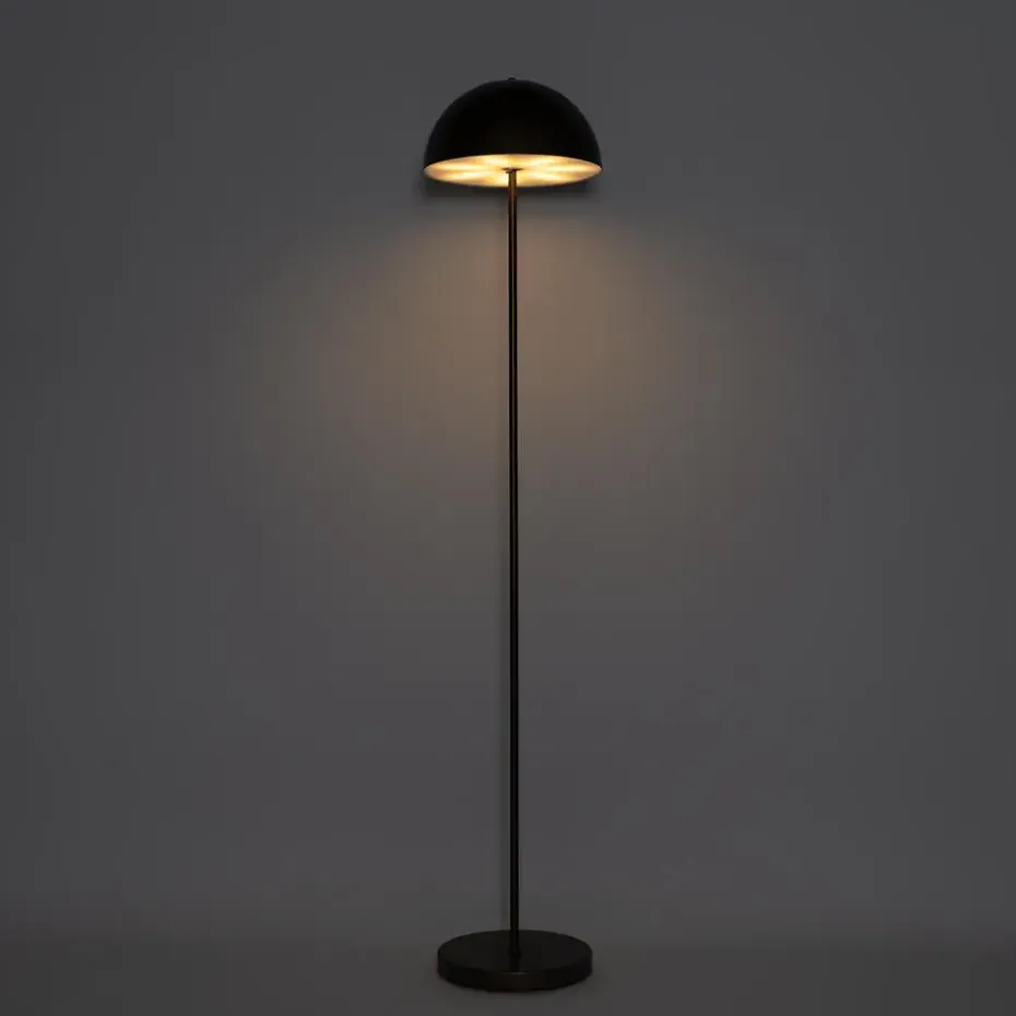 Qazqa staande buitenlampen keira bruin geïntegreerde led