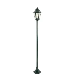 Qazqa staande buitenlampen new orleans groen e27