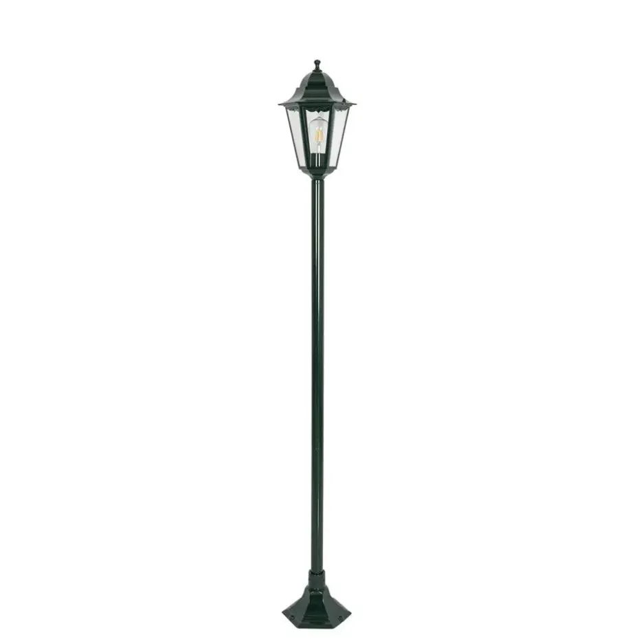 Qazqa staande buitenlampen new orleans groen e27