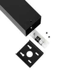 Qazqa staande buitenlampen denmark zwart e27