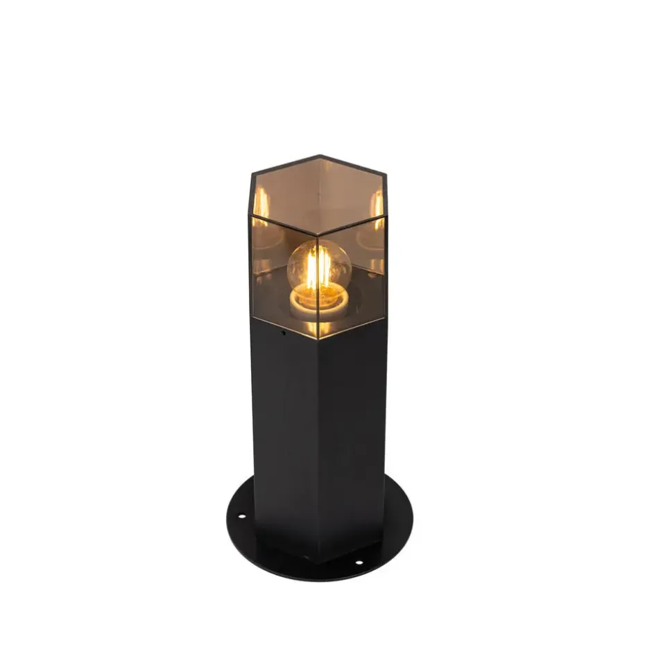 Qazqa staande buitenlampen denmark zwart e27