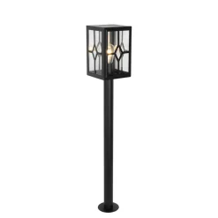 Qazqa staande buitenlampen dover zwart e27