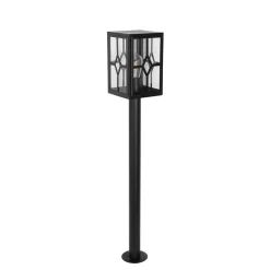 Qazqa staande buitenlampen dover zwart e27