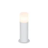 Qazqa staande buitenlampen odense wit e27
