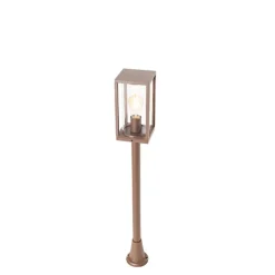 Qazqa staande buitenlampen charlois bronskleurig e27