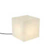 Qazqa staande buitenlampen nura wit e27