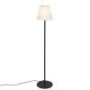 Qazqa staande buitenlampen virginia fl zwart e27