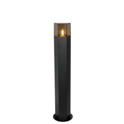 Qazqa staande buitenlampen denmark zwart e27