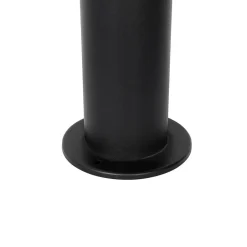 Qazqa staande buitenlampen rox zwart e27