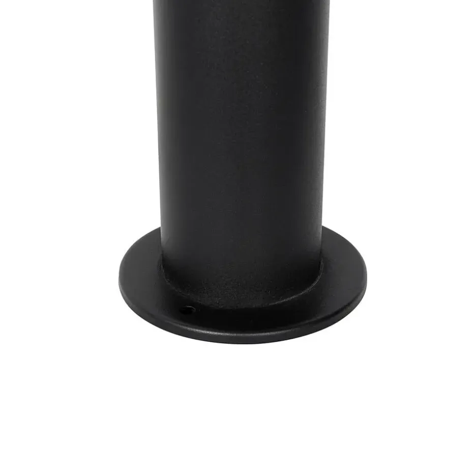 Qazqa staande buitenlampen rox zwart e27
