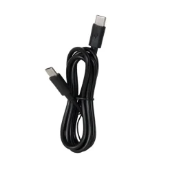Qazqa tafellampen granny retro zwart geïntegreerde led
