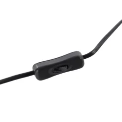 Qazqa tafellampen karel zwart e27