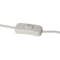 Qazqa tafellampen lotti beige e27