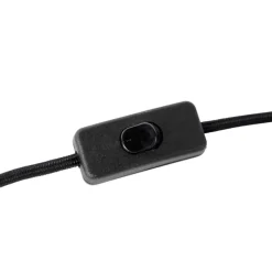Qazqa tafellampen magna yeyang zwart e27