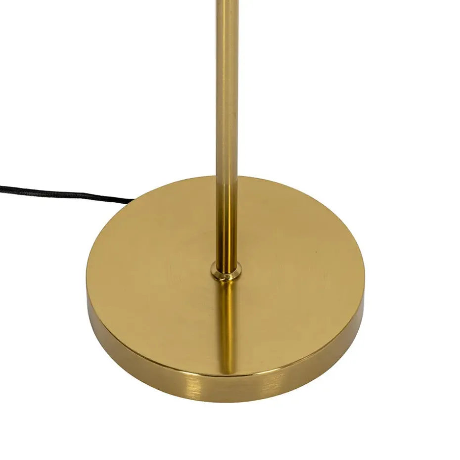Qazqa vloerlampen anouk goudkleurig e14