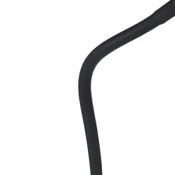 Qazqa vloerlampen botot zwart geïntegreerde led
