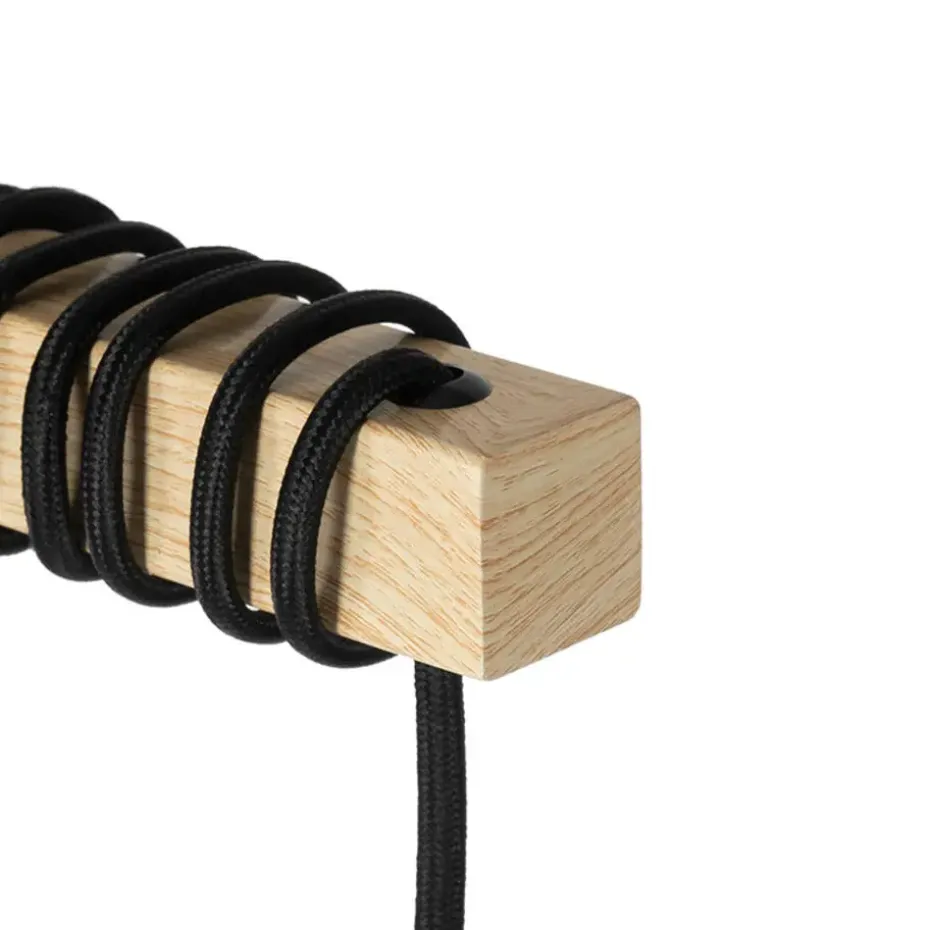 Qazqa vloerlampen chon zwart e27