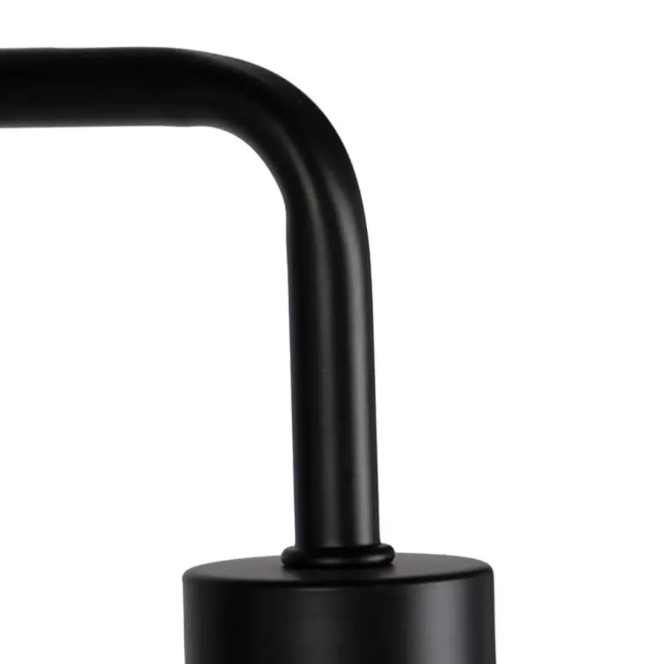 Qazqa vloerlampen facil zwart e27