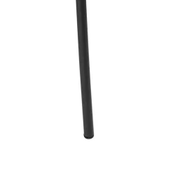 Qazqa vloerlampen mayelle zwart e27