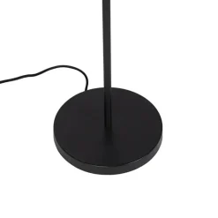Qazqa vloerlampen mesh bruin e14