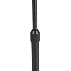 Qazqa vloerlampen parte fl taupe e27