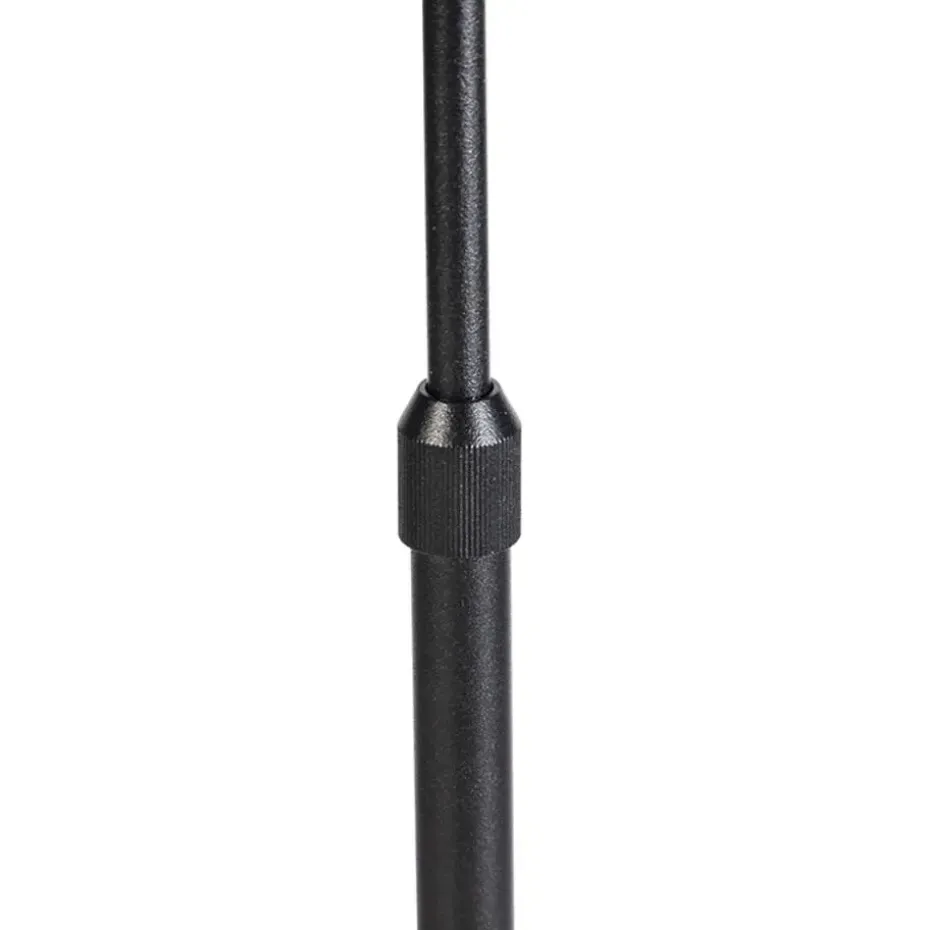 Qazqa vloerlampen parte fl taupe e27