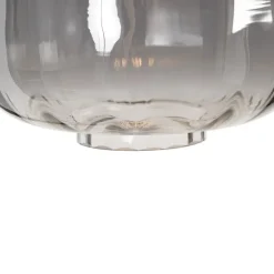 Qazqa vloerlampen qara zwart e27