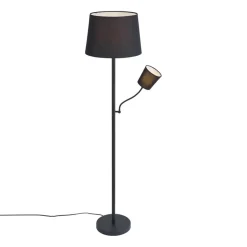 Qazqa vloerlampen retro wit e27