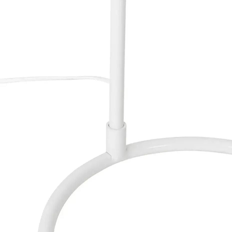 Qazqa vloerlampen sam wit e27