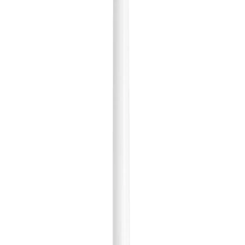 Qazqa vloerlampen sam wit e27