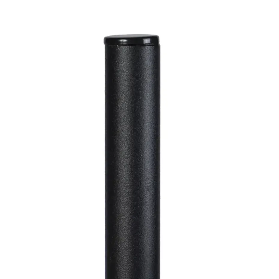 Qazqa vloerlampen tommy zwart e14