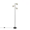 Qazqa vloerlampen vidro goudkleurig e14