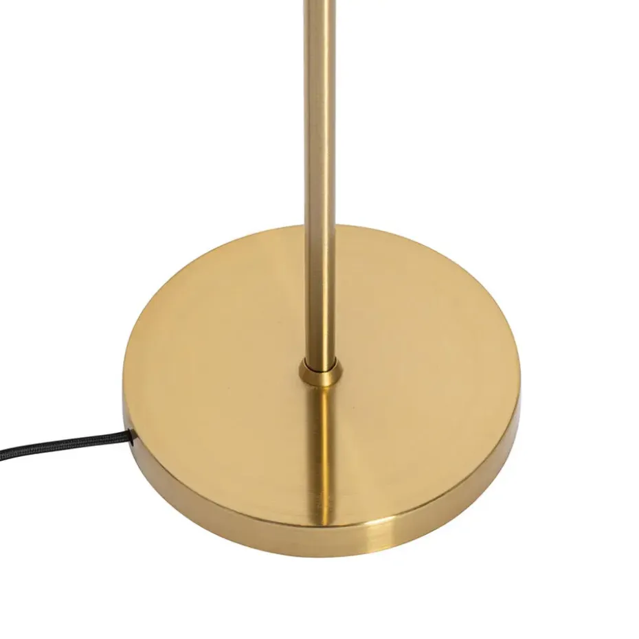 Qazqa vloerlampen vidro roze e14
